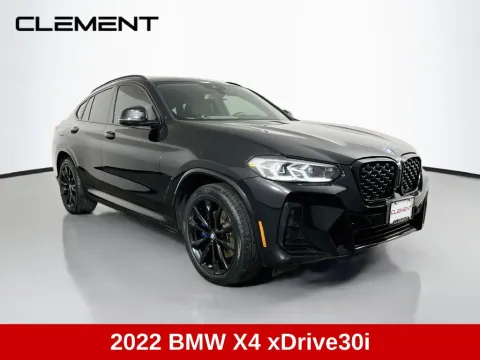 Another view of 2022 BMW X4 xDrive30i for sale in Saint Charles, MO at Clement Supercenter