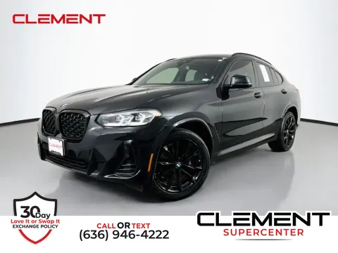 Black 2022 BMW X4 xDrive30i for sale in Saint Charles, MO