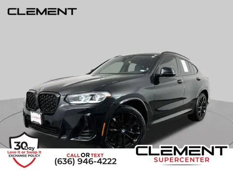 Black 2022 BMW X4 xDrive30i for sale in Saint Charles, MO