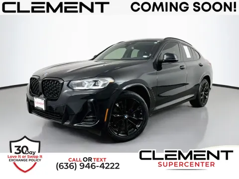 Black 2022 BMW X4 xDrive30i for sale in Saint Charles, MO