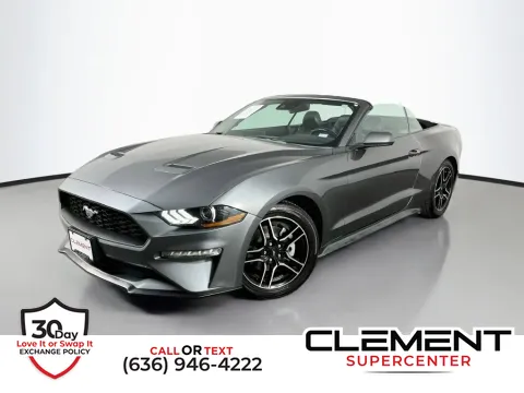 Gray 2023 Ford Mustang EcoBoost Premium for sale in Saint Charles, MO