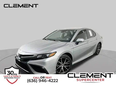 Silver 2024 Toyota Camry SE for sale in Saint Charles, MO