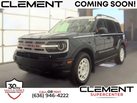 Blue 2023 Ford Bronco Sport Heritage for sale in Saint Charles, MO