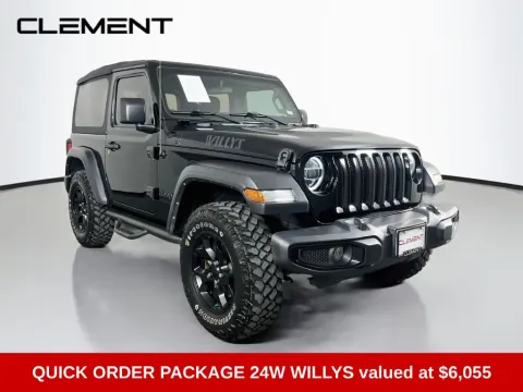 Another view of 2022 Jeep Wrangler Willys for sale in Saint Charles, MO at Clement Supercenter