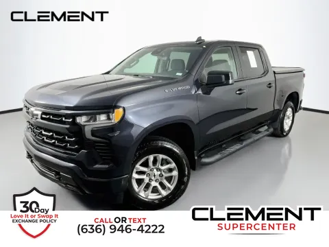 Gray 2023 Chevrolet Silverado 1500 RST for sale in Saint Charles, MO