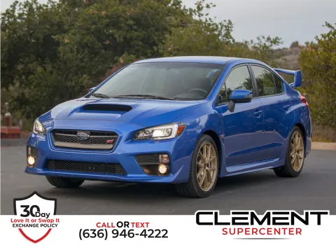 Blue 2017 Subaru WRX STi for sale in Saint Charles, MO