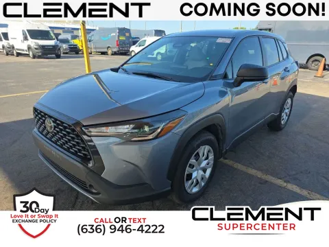 Gray 2024 Toyota Corolla Cross L for sale in Saint Charles, MO