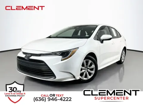 White 2024 Toyota Corolla LE for sale in Saint Charles, MO