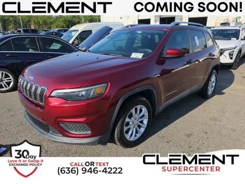Red 2020 Jeep Cherokee Latitude for sale in Saint Charles, MO