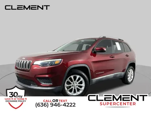 Red 2020 Jeep Cherokee Latitude for sale in Saint Charles, MO