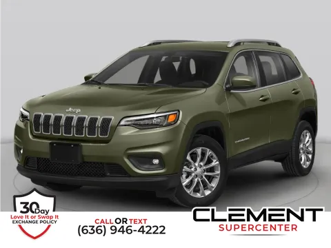 Red 2020 Jeep Cherokee Latitude for sale in Saint Charles, MO