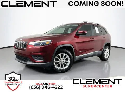Red 2020 Jeep Cherokee Latitude for sale in Saint Charles, MO