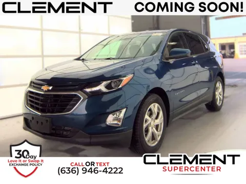 Blue 2020 Chevrolet Equinox LT for sale in Saint Charles, MO