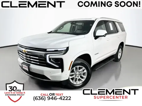 White 2025 Chevrolet Tahoe LT for sale in Saint Charles, MO