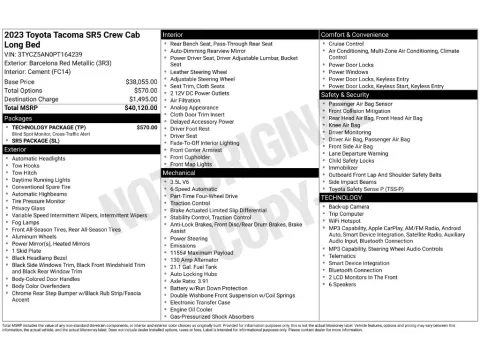 Photos of 2023 Toyota Tacoma SR5 for sale in Saint Charles, MO at Clement Supercenter