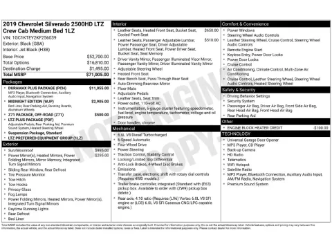 Photos of 2019 Chevrolet Silverado 2500 HD LTZ for sale in Saint Charles, MO at Clement Supercenter