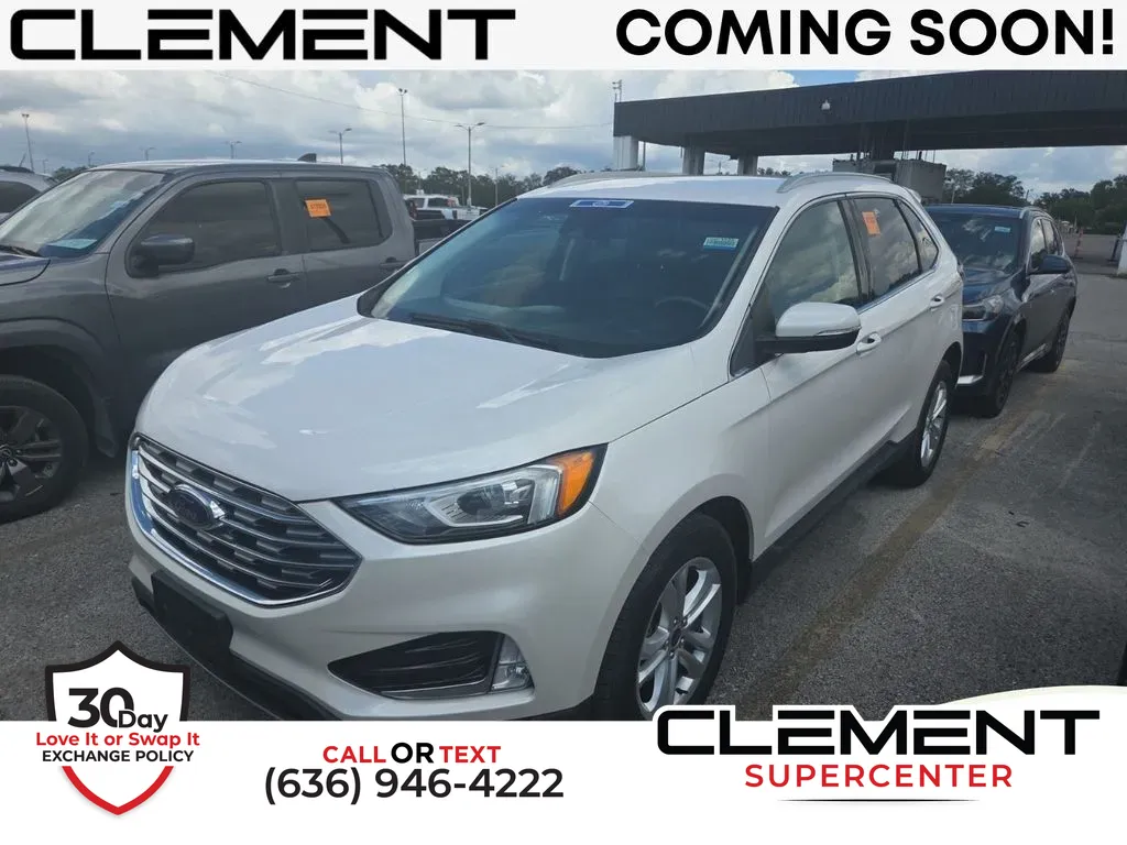 White 2019 Ford Edge SEL for sale in Saint Charles, MO