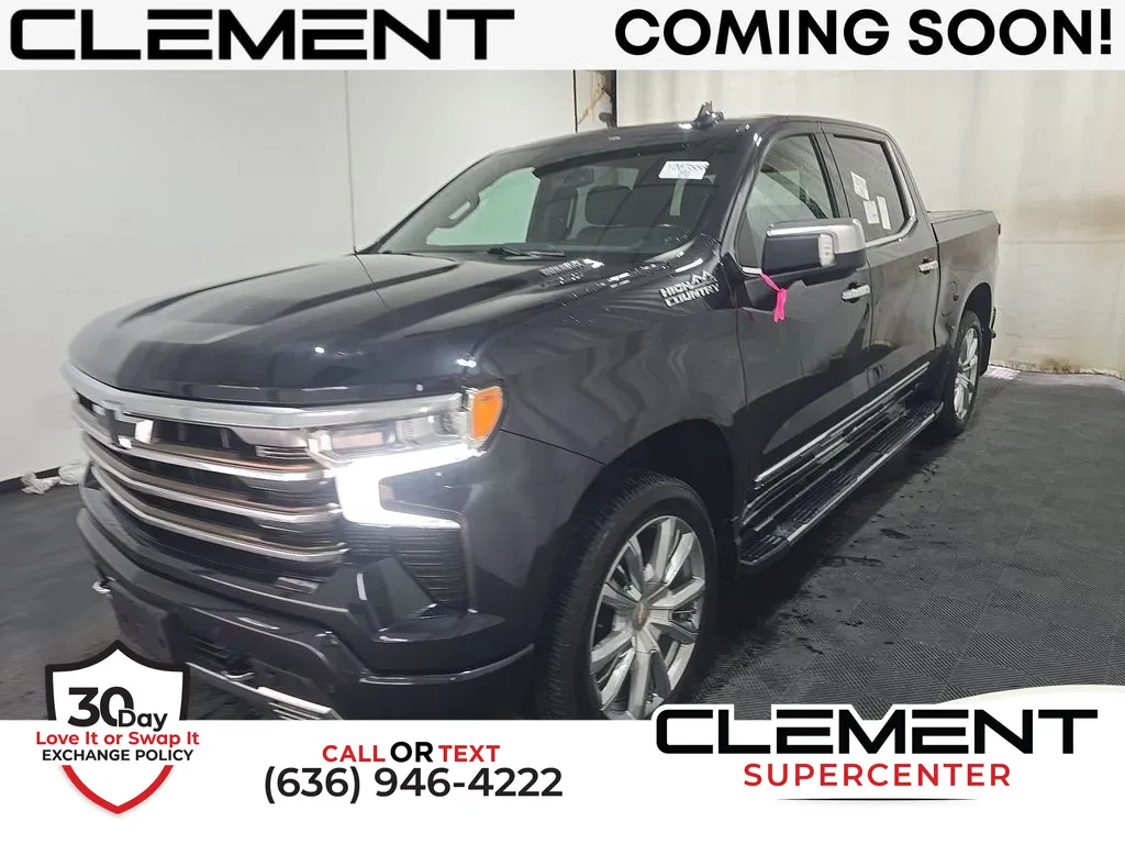 Gray 2022 Chevrolet Silverado 1500 High Country for sale in Saint Charles, MO