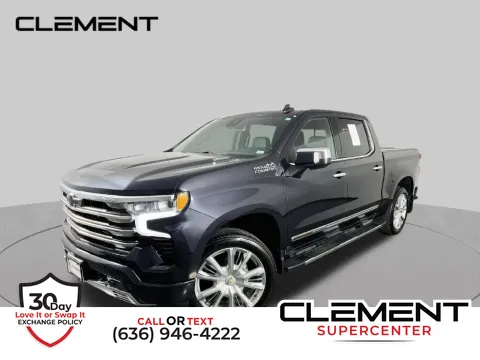 Gray 2022 Chevrolet Silverado 1500 High Country for sale in Saint Charles, MO