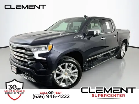 Gray 2022 Chevrolet Silverado 1500 High Country for sale in Saint Charles, MO