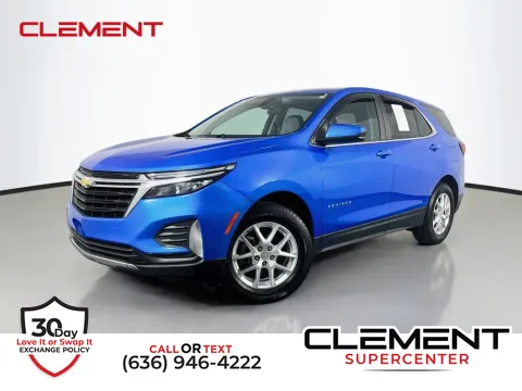 Blue 2024 Chevrolet Equinox LT for sale in Saint Charles, MO