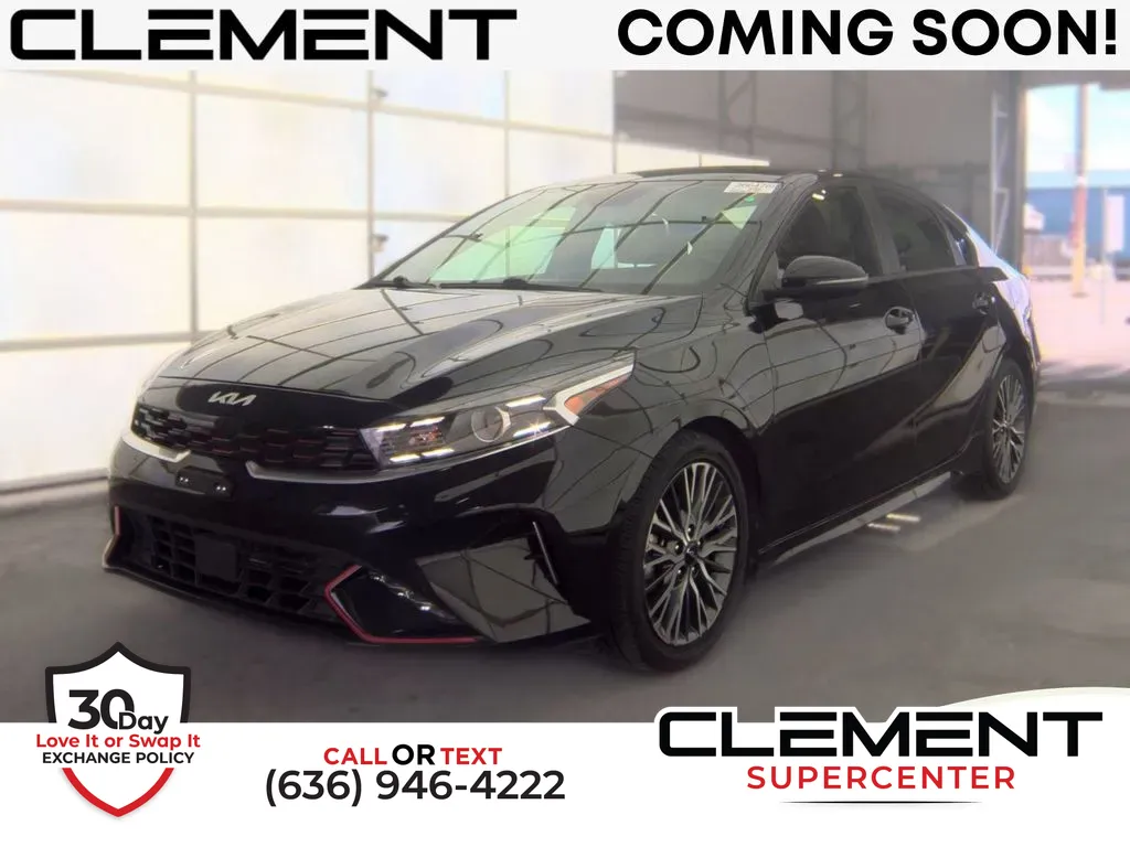 Black 2023 Kia Forte GT-Line for sale in Saint Charles, MO