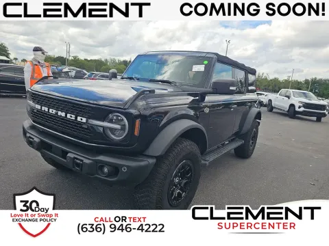 Black 2023 Ford Bronco Wildtrak for sale in Saint Charles, MO