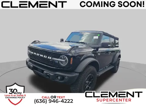Black 2023 Ford Bronco Wildtrak for sale in Saint Charles, MO