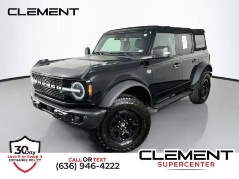 Black 2023 Ford Bronco Wildtrak for sale in Saint Charles, MO