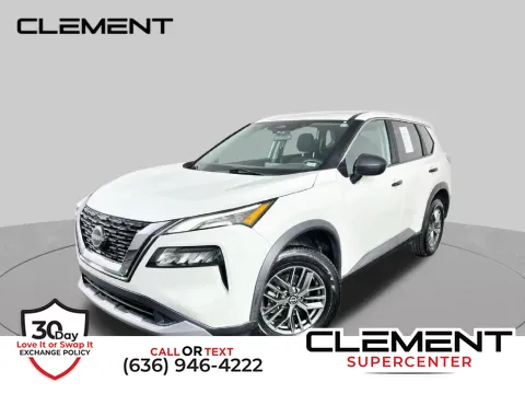 White 2023 Nissan Rogue S for sale in Saint Charles, MO