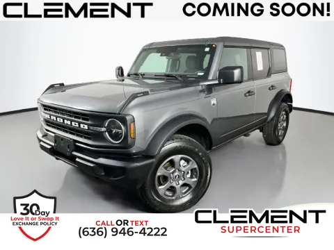 Gray 2025 Ford Bronco Big Bend for sale in Saint Charles, MO