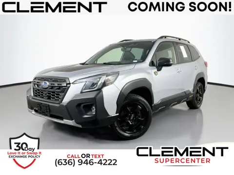 Silver 2023 Subaru Forester Wilderness for sale in Saint Charles, MO