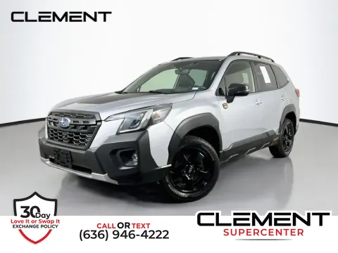 Silver 2023 Subaru Forester Wilderness for sale in Saint Charles, MO
