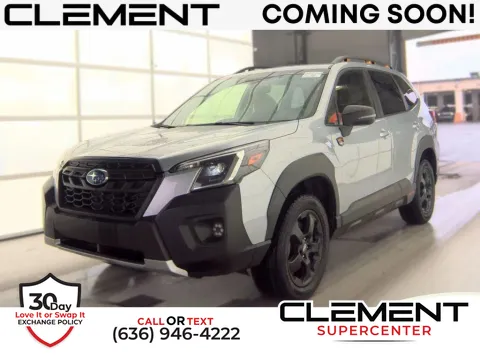 Silver 2023 Subaru Forester Wilderness for sale in Saint Charles, MO