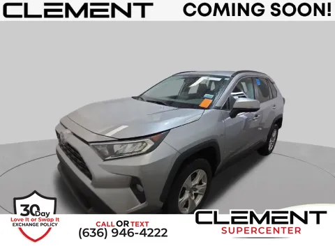 Silver 2021 Toyota RAV4 XLE for sale in Saint Charles, MO