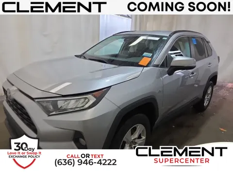 Silver 2021 Toyota RAV4 XLE for sale in Saint Charles, MO