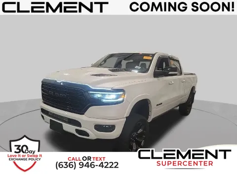 White 2022 Ram 1500 Limited for sale in Saint Charles, MO