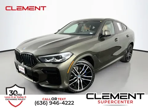 Green 2022 BMW X6 xDrive40i for sale in Saint Charles, MO