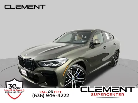 Green 2022 BMW X6 xDrive40i for sale in Saint Charles, MO