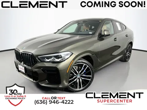 Green 2022 BMW X6 xDrive40i for sale in Saint Charles, MO