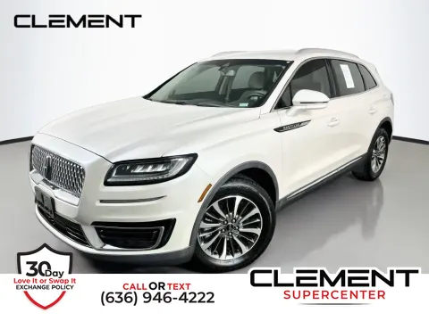 White 2019 Lincoln Nautilus Select for sale in Saint Charles, MO