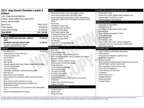 Photos of 2021 Jeep Grand Cherokee Laredo E for sale in Saint Charles, MO at Clement Supercenter