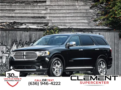 Red 2013 Dodge Durango Citadel for sale in Saint Charles, MO