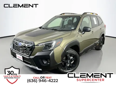 Green 2022 Subaru Forester Wilderness for sale in Saint Charles, MO