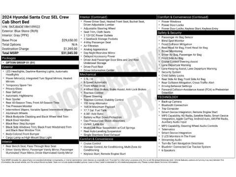 Photos of 2024 Hyundai Santa Cruz SEL for sale in Saint Charles, MO at Clement Supercenter