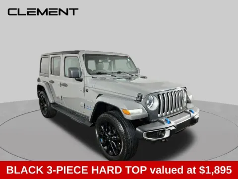 Another view of 2023 Jeep Wrangler Sahara 4xe for sale in Saint Charles, MO at Clement Supercenter