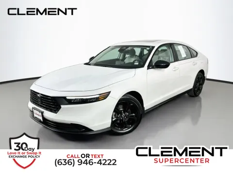 White 2025 Honda Accord SE for sale in Saint Charles, MO