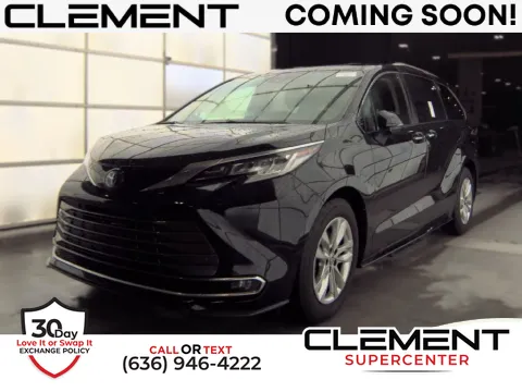 Black 2022 Toyota Sienna Limited for sale in Saint Charles, MO