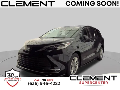 Black 2022 Toyota Sienna Limited for sale in Saint Charles, MO