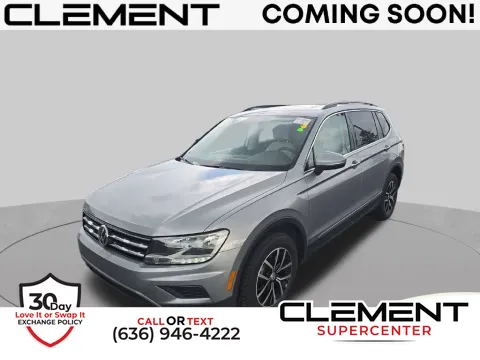 White 2021 Volkswagen Tiguan 2.0T SE for sale in Saint Charles, MO